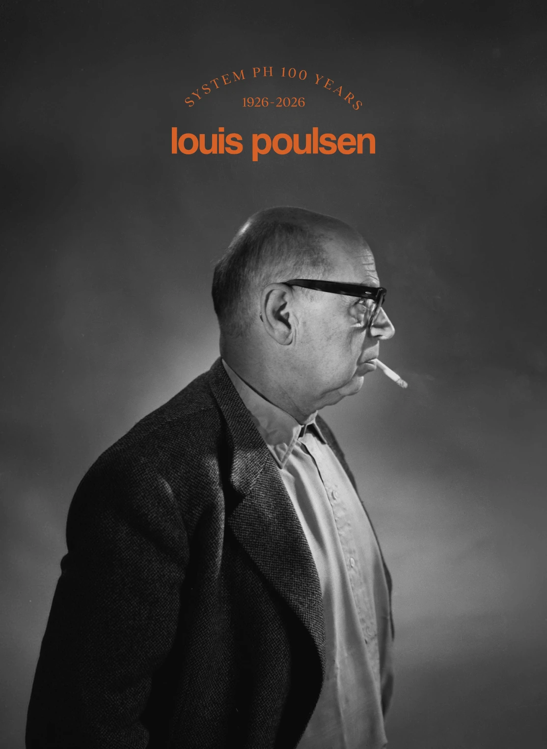 3daysofdesign visual for the PH 100 Years celebration featuring Poul Henningsen and Louis Poulsen branding, © 2025 Louis Poulsen.